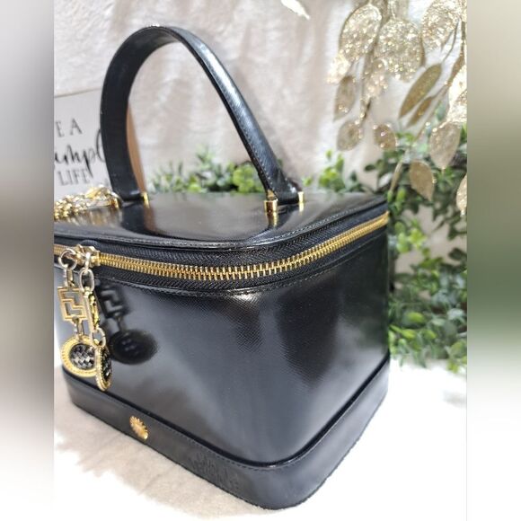 Gianni Versace Medusa Vanity Train Case with Charm Authentic GORGEOUS - Picture 7 of 17